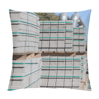 Personality  New Paving Stones On Pallets Pillow Covers