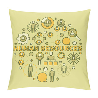 Personality  HR Creative Illustration Pillow Covers