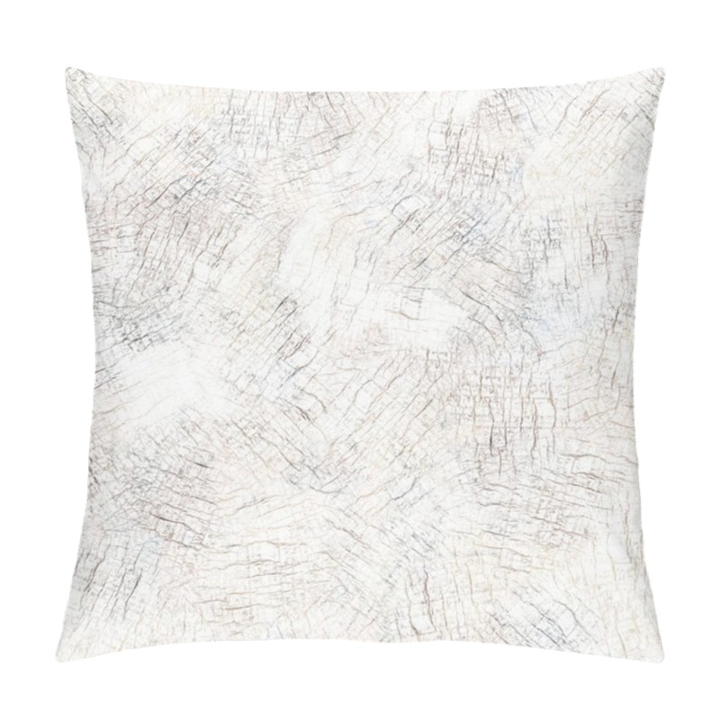 Personality  Seamless Neutral And White Grungy Classic Abstract Surface Pattern Design For Print. High Quality Illustration. Monochrome Earth Colored Design With White Pattern Design Overlay. Repeat Graphic Swatch Pillow Covers