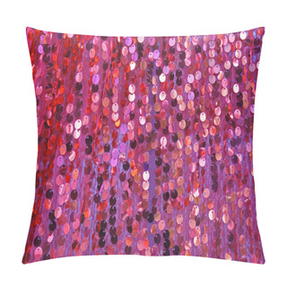 Personality  Sparkling Red Textile Closeup Pillow Covers