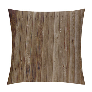 Personality  Brown Wooden Texture Pillow Covers