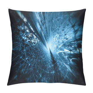 Personality  3d Futuristic Background Pillow Covers