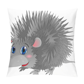 Personality  Cartoon Hedgehog Pillow Covers