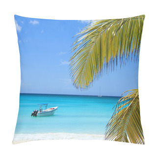 Personality  Caribbean Beach ( Saona Island, Dominican Republic) Pillow Covers