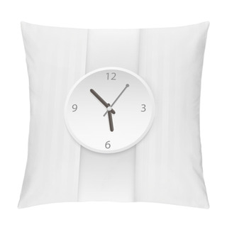 Personality  Vector Wristwatch Isolated On The White Background Pillow Covers