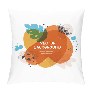 Personality  Floral Themed Trandy Abstract Banner Pillow Covers