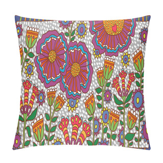 Personality  Flower In Frame. Pillow Covers