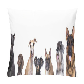 Personality  Group Of Dogs, Large Dogs And Small  Pillow Covers