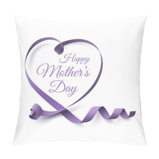 Personality  Mothers Day Greeting Card Template. Pillow Covers