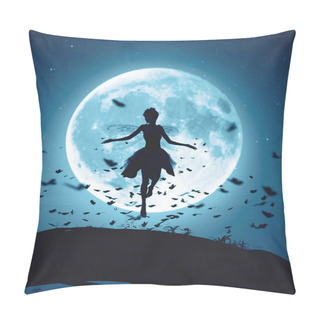 Personality  3d Rendering Of A Fairy Flying In A Magical Night  Pillow Covers