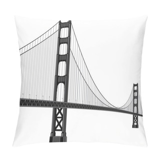 Personality  Golden Gate Bridge Pillow Covers