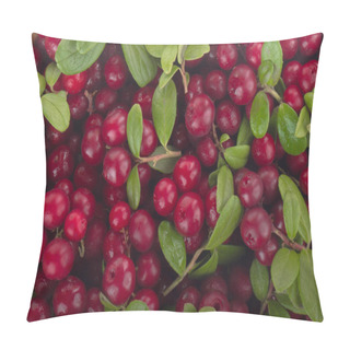 Personality  Ripe Bearberry Close Up  Pillow Covers