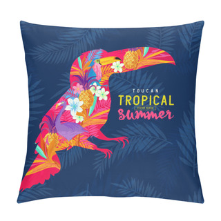 Personality  Tropical Summer Toucan Pillow Covers
