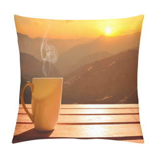 Personality  Cup Of Coffee Pillow Covers
