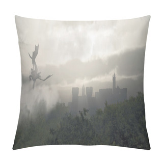 Personality  Misty Fantasy Forest Pillow Covers