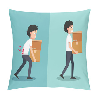 Personality  Improper Versus Against Proper Lifting Pillow Covers