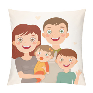 Personality  Family Pillow Covers