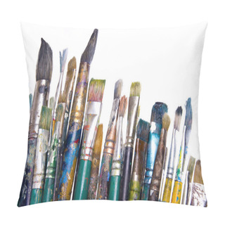 Personality  Painting Brushes Pillow Covers