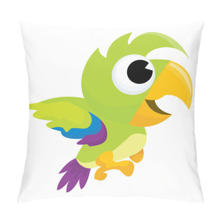 Personality  Cute Cartoon Parrot Pillow Covers