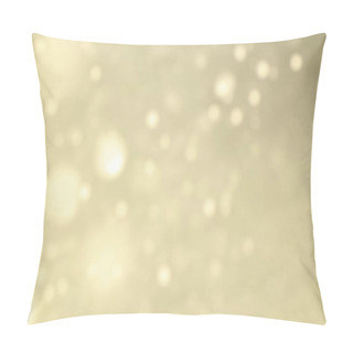 Personality Luxury Gold Light Smooth Background For Copy Space Pillow Covers