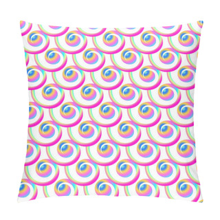 Personality  Fish Scale Background Pillow Covers