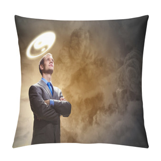 Personality  Saint Businessman Pillow Covers