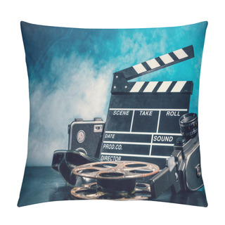 Personality Retro Film Production Accessories Still Life Pillow Covers