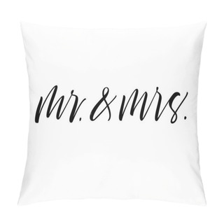 Personality  Mr.& Mrs Card. Pillow Covers