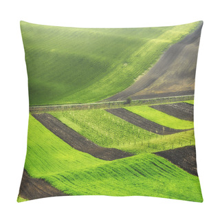 Personality  Lines And Waves Fields Pillow Covers