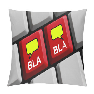Personality  Red Computer Keyboard  Pillow Covers