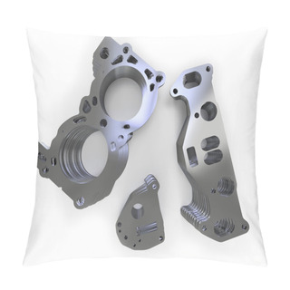 Personality  Punched Metal Parts Pillow Covers