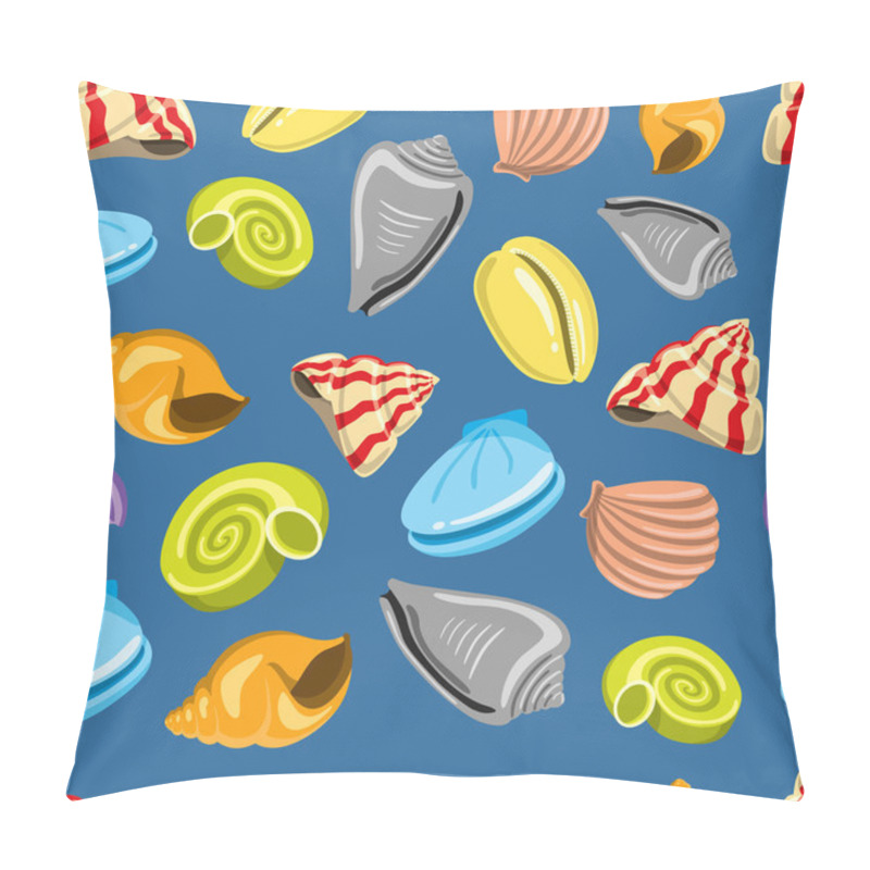 Personality  Sea Shells Background Pillow Covers