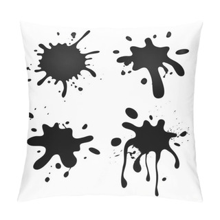 Personality  Grungy Splashes Pillow Covers