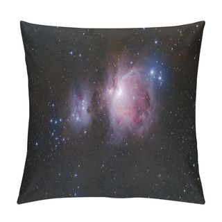 Personality  Orion Nebula In The Constellation Of Orion Pillow Covers