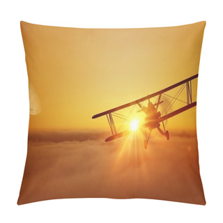 Personality  Airplane Flying Adventure  Pillow Covers