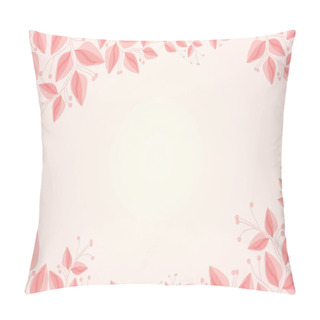 Personality  Abstract Nature Pattern With Plants Pillow Covers