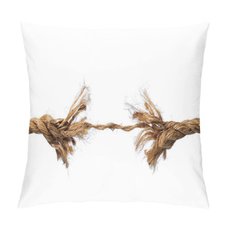 Personality  Frayed Rope About To Break Pillow Covers
