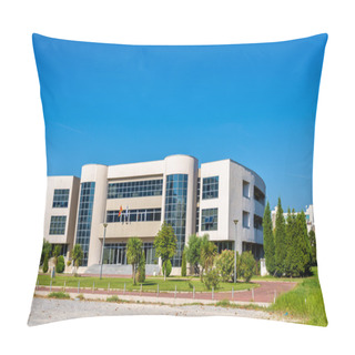 Personality  Rectorate Of The University Of Montenegro In Podgorica Pillow Covers