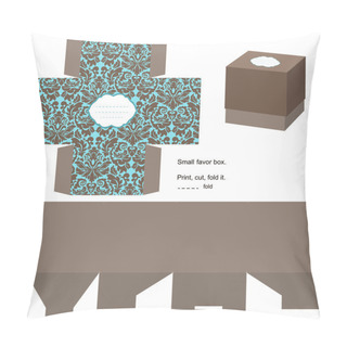 Personality  Gift Box Template Pillow Covers