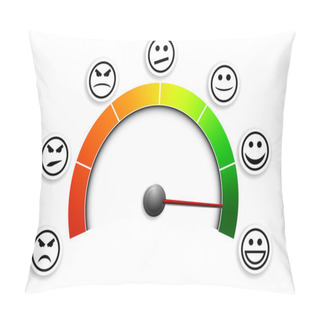 Personality  Satisfaction Meter 03 Pillow Covers