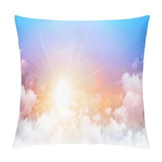 Personality  Panoramic Sunrise Pillow Covers