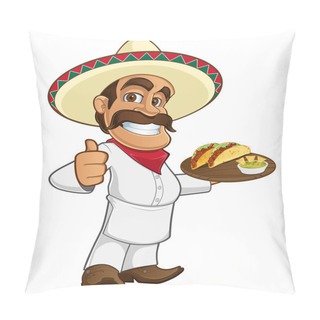 Personality  Mexican Cook Pillow Covers