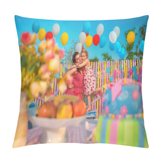 Personality  Baby Birthday In The Garden Pillow Covers