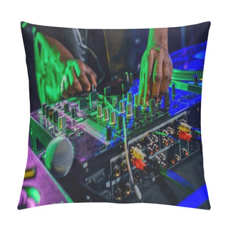 Personality  DJ In With Sound Mixer Pillow Covers