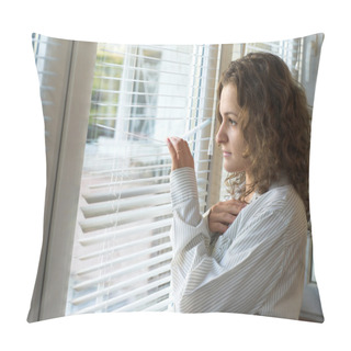 Personality  Look Through Blinds Pillow Covers