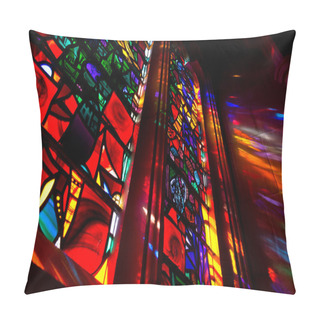 Personality  Stained Glass Window Pillow Covers