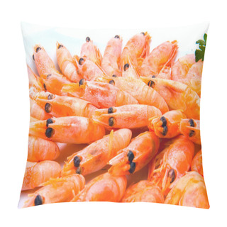 Personality  Fresh Organic Shrimp Cocktail Pillow Covers
