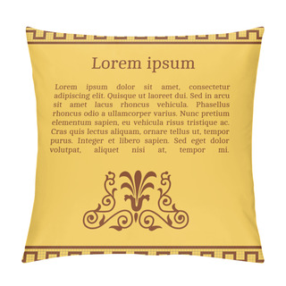 Personality  Greek National Pattern Pillow Covers