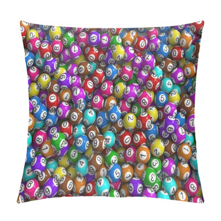 Personality  Lottery Balls Pillow Covers