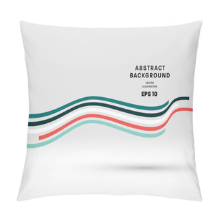 Personality  Abstract Curve Lines Pillow Covers
